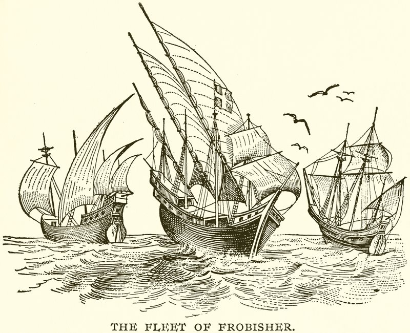 La flotte de Frobisher - English School