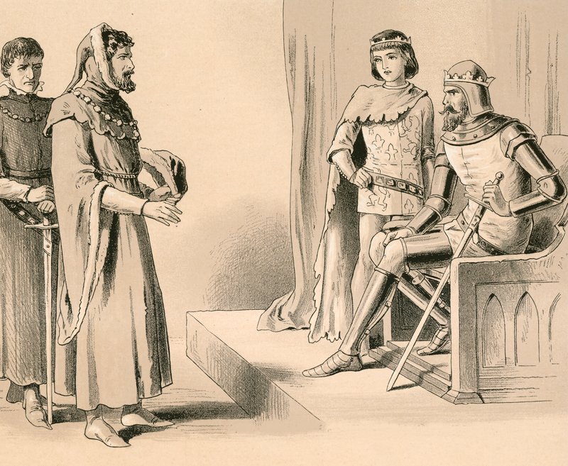 Les Flamands refusent de reconnaître le prince Édouard comme leur futur souverain - English School