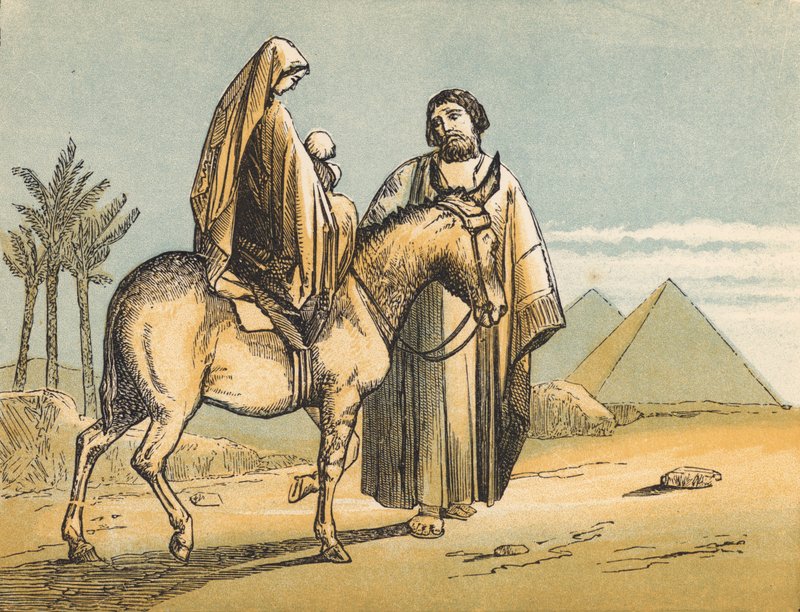 La Fuite en Égypte - English School