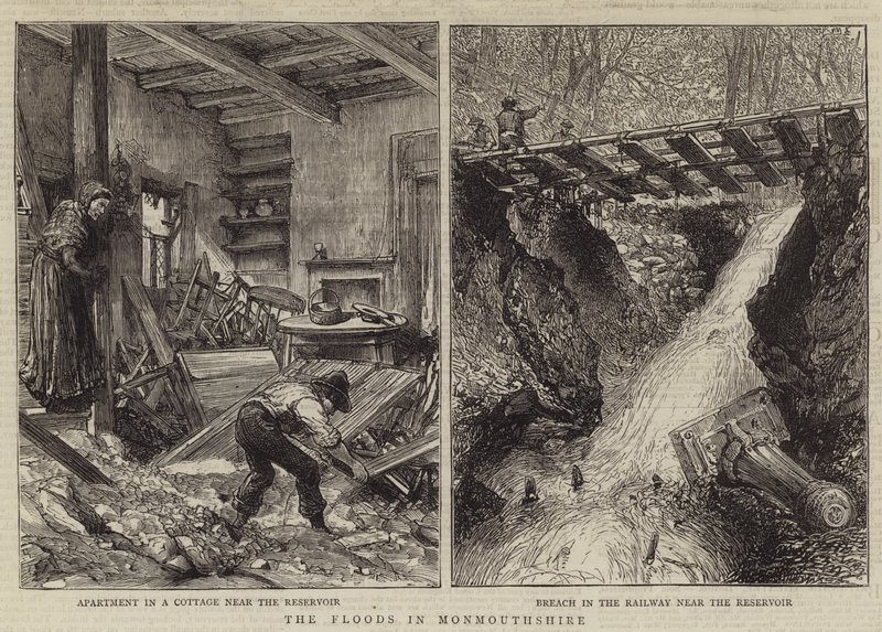 Les inondations dans le Monmouthshire - English School