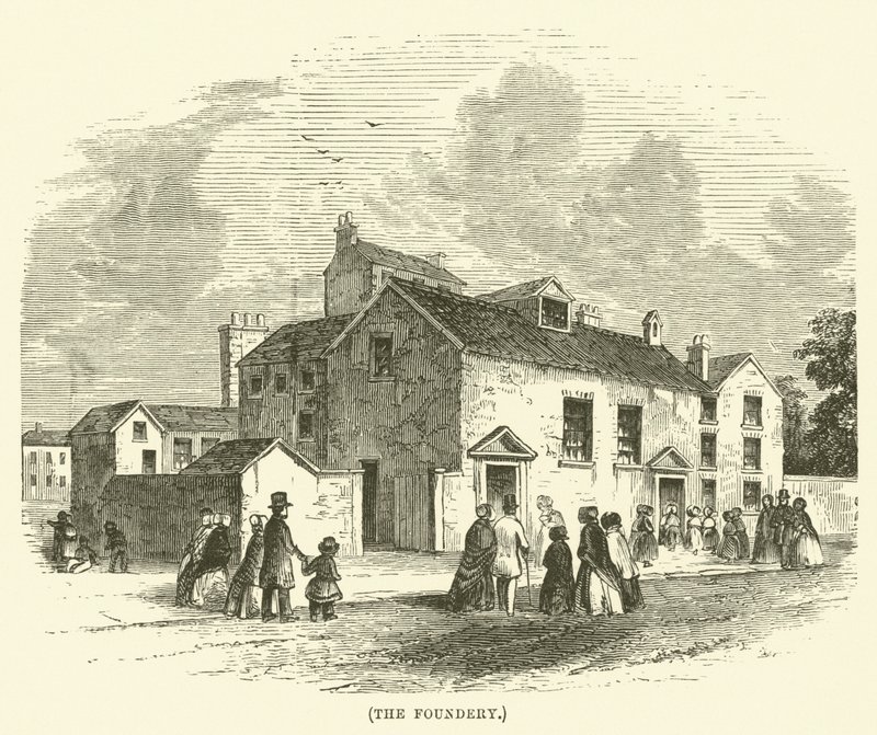 La Fonderie (gravure) - English School