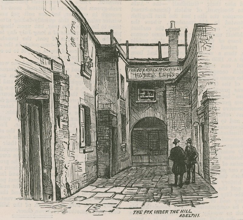 Le Renard sous la colline, Adelphi, Londres - English School