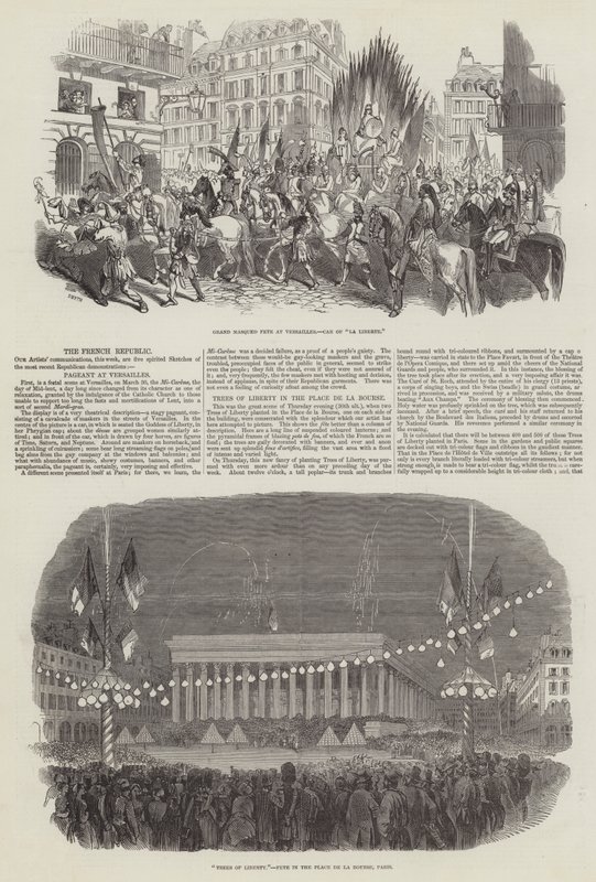 La République française (gravure) - English School