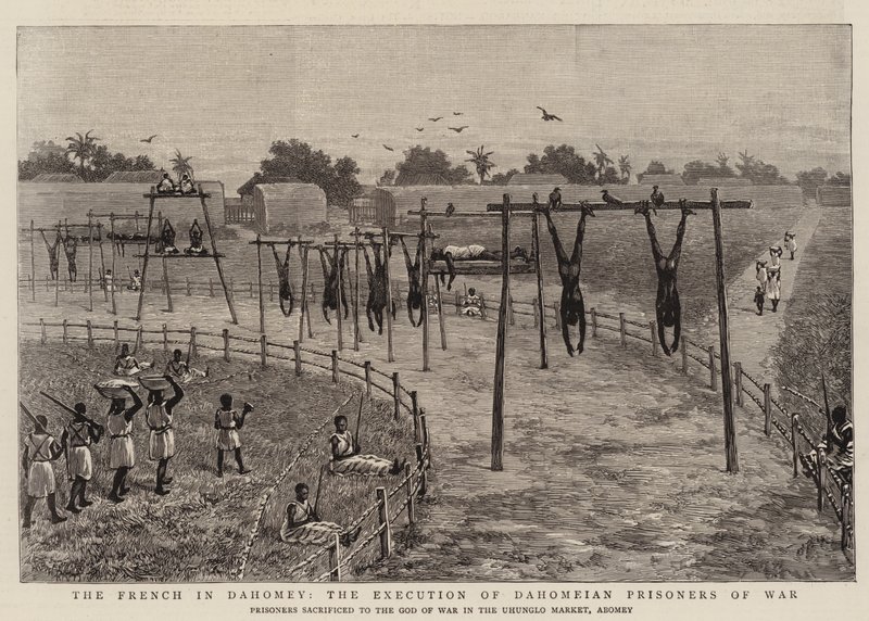Les Français au Dahomey, l