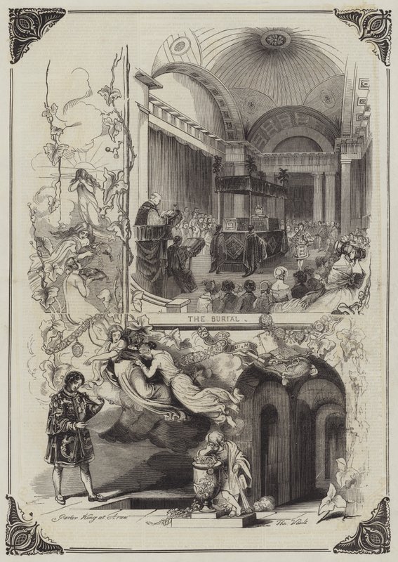 Les funérailles du duc de Sussex - English School