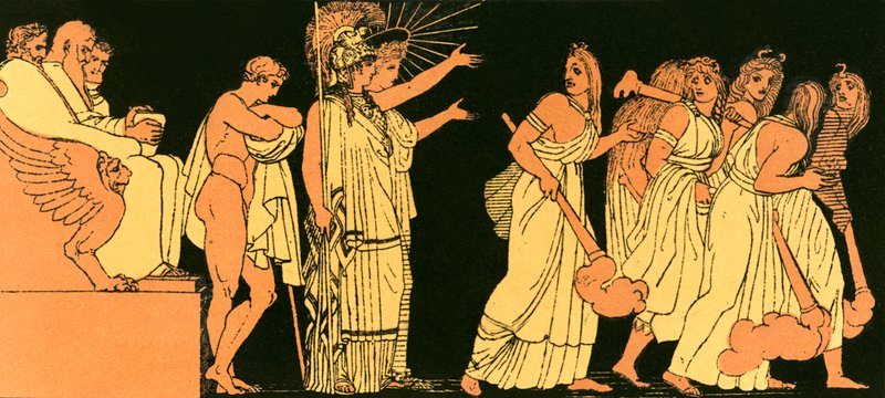 Le départ des Furies - English School