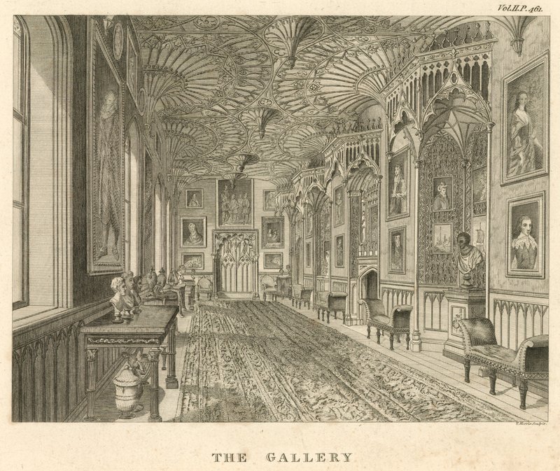 La Galerie à Strawberry Hill, Twickenham, Londres - English School