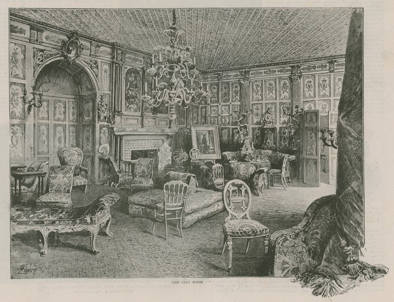 La salle dorée, Holland House - English School