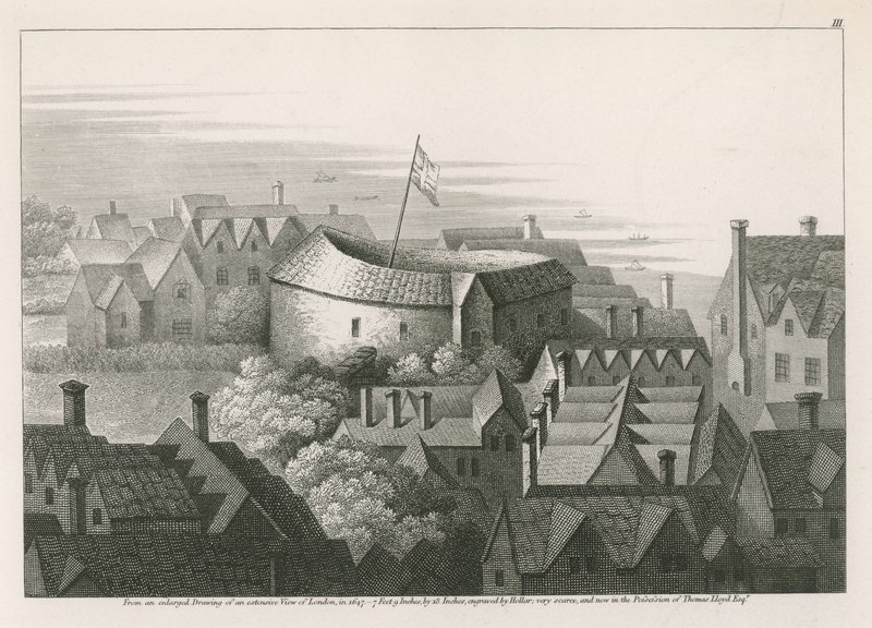 Le Globe Theatre, Bankside, Southwark, Londres - English School