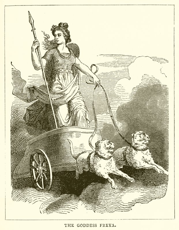 La déesse Freya - English School