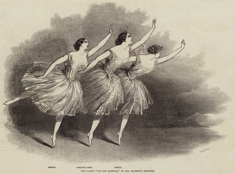 Le Grand "Pas Des Éléments," au théâtre de Sa Majesté - English School