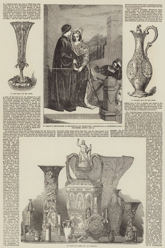 La Grande Exposition (gravure) - English School