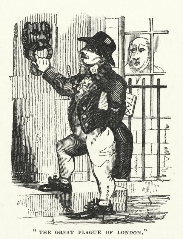La grande peste de Londres - English School