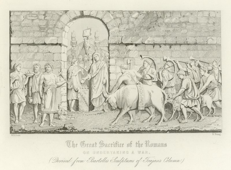 Le Grand Sacrifice des Romains lors de l