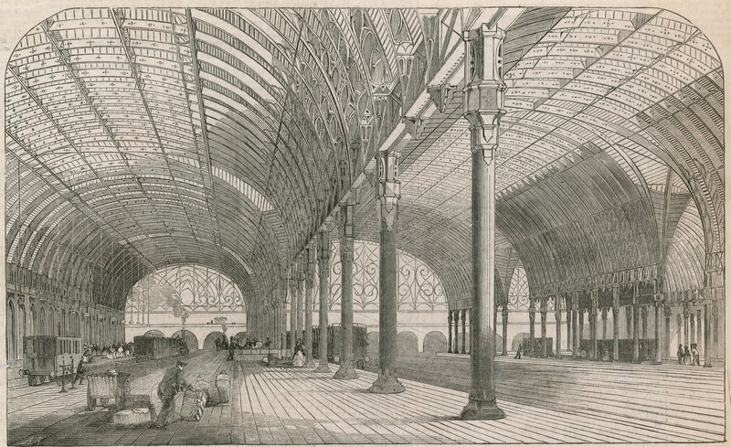 Le nouveau terminus du Great Western Railway à Paddington - English School
