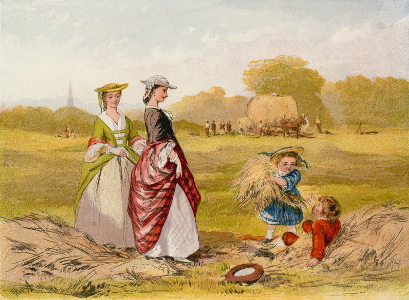 Le champ de foin - English School