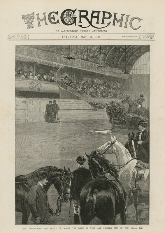 Le salon du cheval au Hall agricole - English School