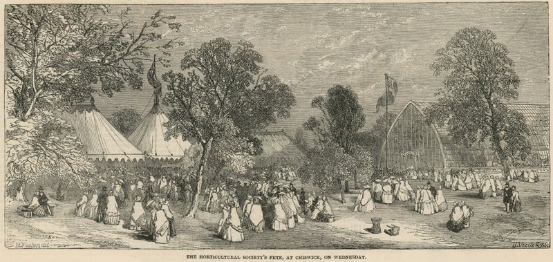 La fête de la Société Horticole, à Chiswick - English School
