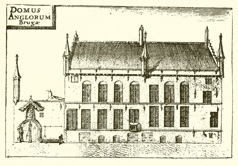 La maison à Bruges occupée par Caxton - English School