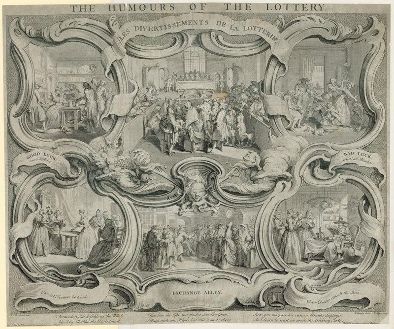 Les Humeurs de la loterie - English School
