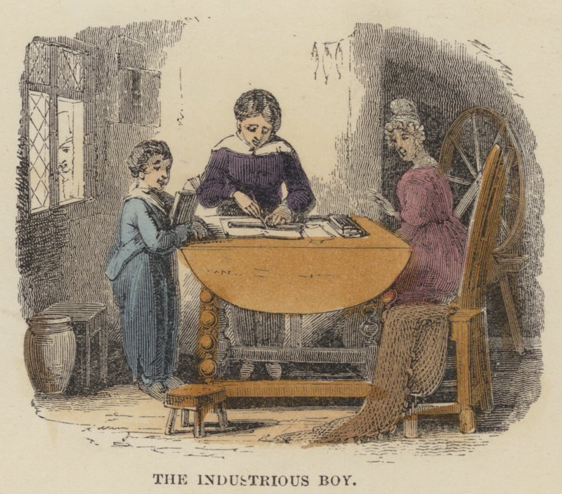 Le garçon industrieux - English School