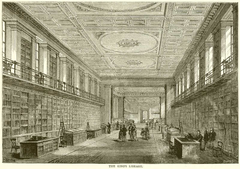 La bibliothèque du roi - English School