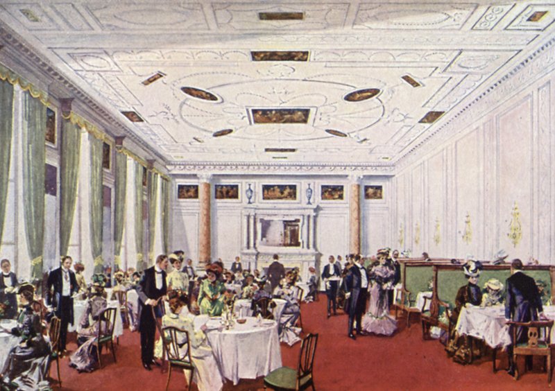 Salle à manger des dames, Simpson