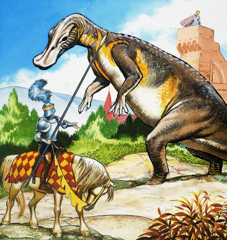 La dame et le dragon - English School