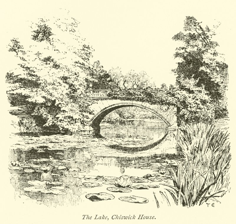 Le lac, maison de Chiswick - English School