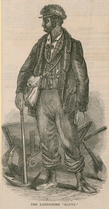 Le Navvy du Lancashire - English School