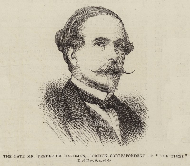 Feu M. Frederick Hardman, correspondant étranger du "Times" - English School