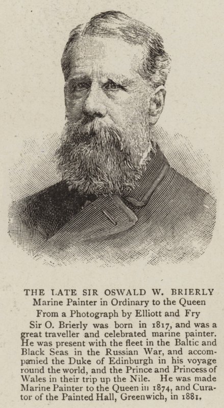 Feu Sir Oswald W Brierly - English School
