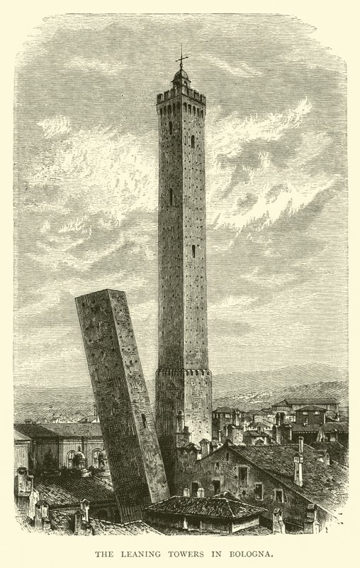 Les tours penchées de Bologne - English School