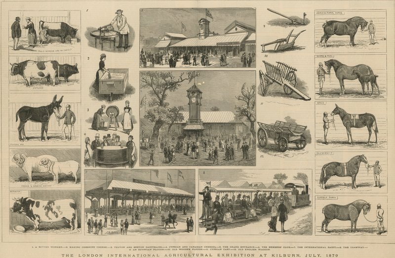 Exposition agricole internationale de Londres à Kilburn, juillet 1879 - English School