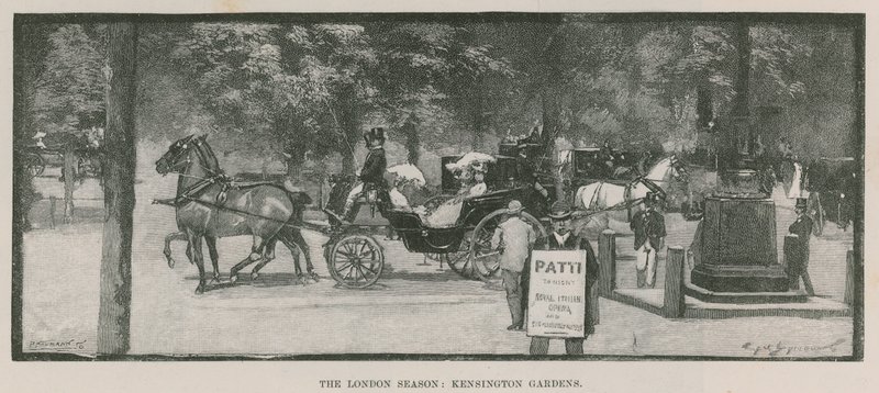 La Saison de Londres: Les Jardins de Kensington - English School