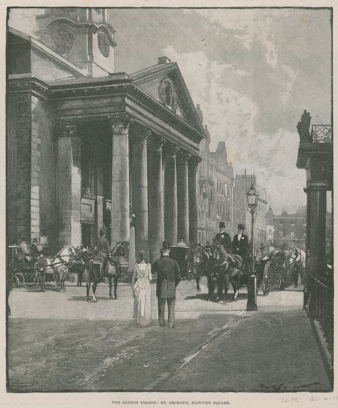 La Saison de Londres: St Georges, Hanover Square - English School