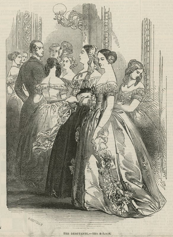 La saison londonienne : La débutante - Le salon - English School