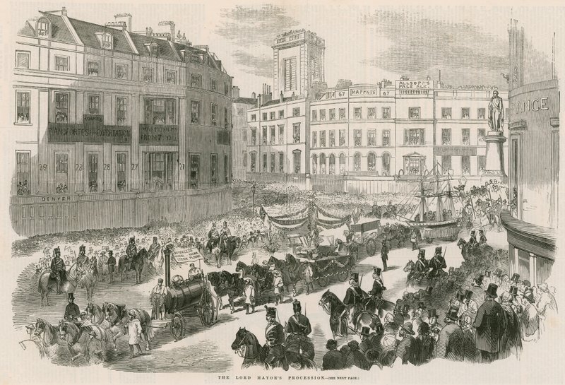 La procession du Lord Maire - English School