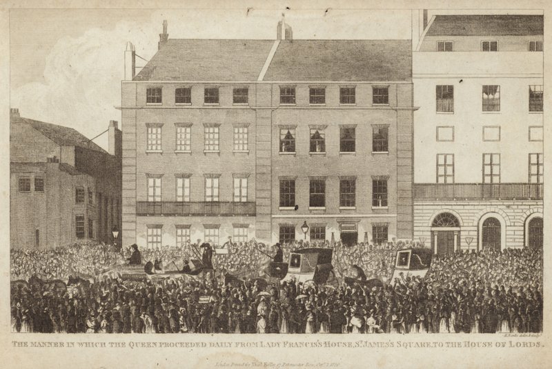 La manière dont la reine se rendait quotidiennement de la maison de Lady Francis - English School