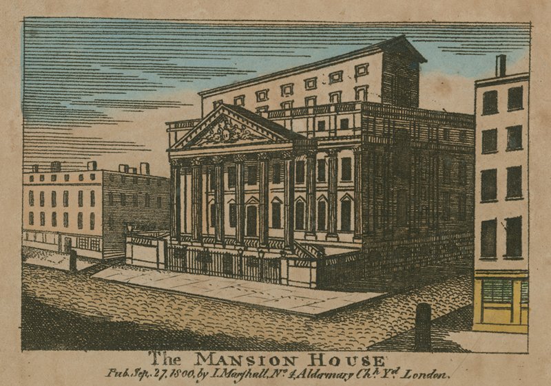 Le Mansion House, Londres - English School