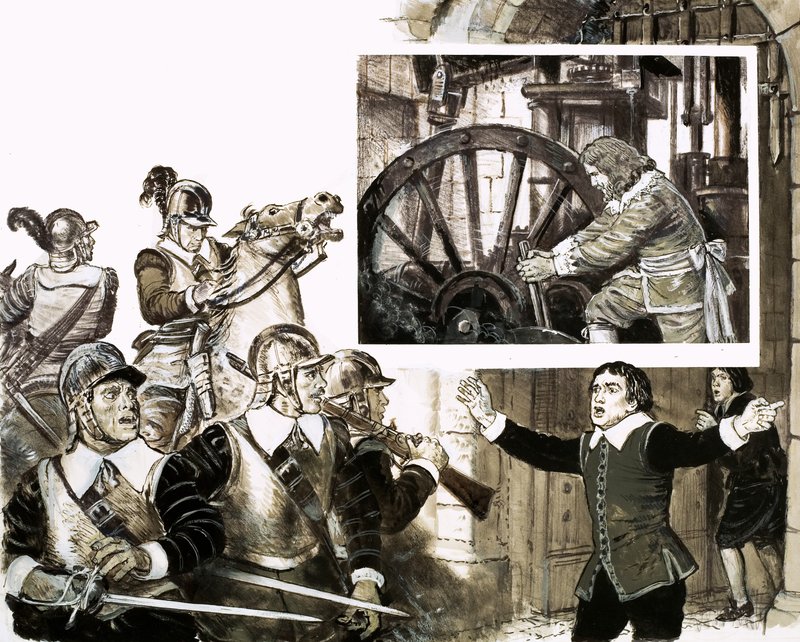 Le marquis de Worcester a inventé une machine qui rugissait - English School