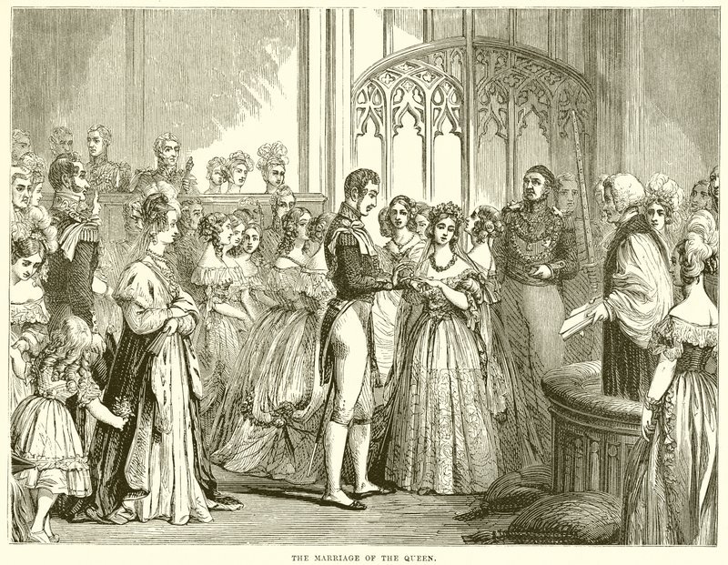 Le Mariage de la Reine - English School