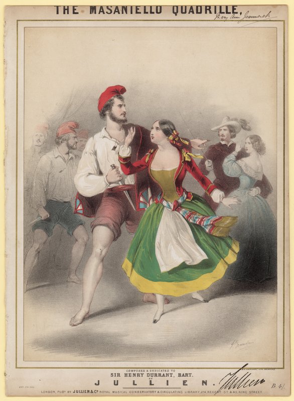 La Quadrille de Masaniello - English School