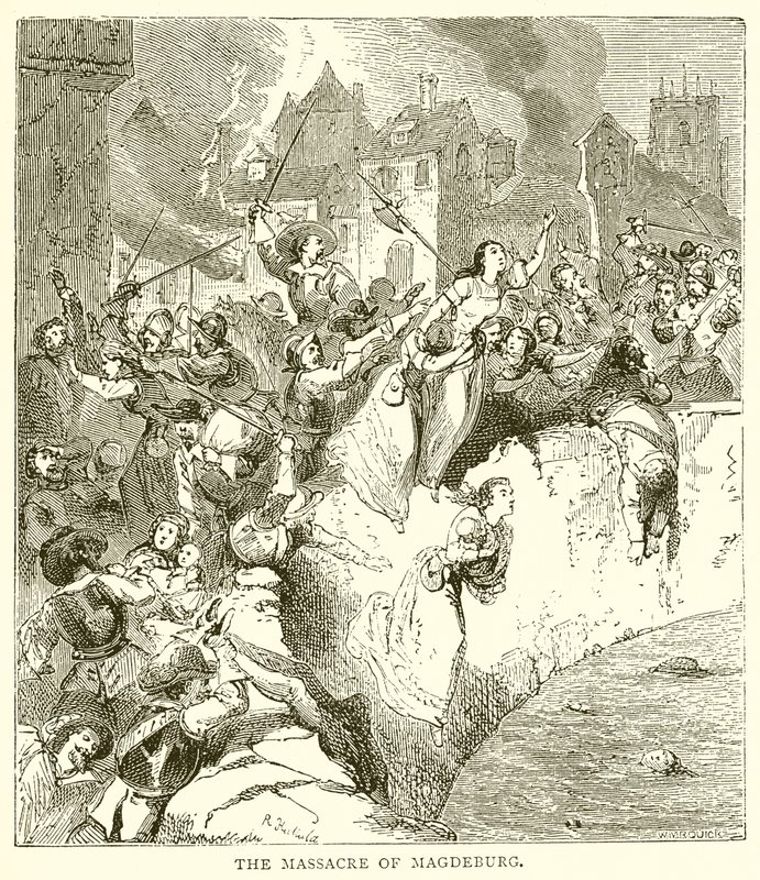 Le massacre de Magdebourg - English School