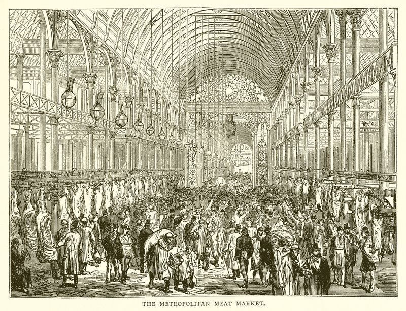 Le marché de la viande métropolitain - English School
