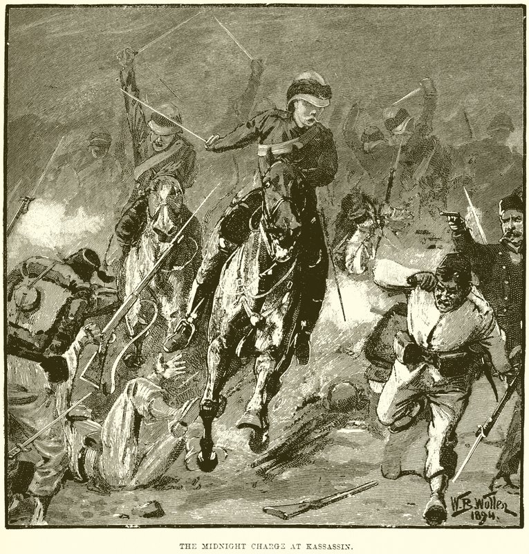 La charge de minuit à Kassassin - English School