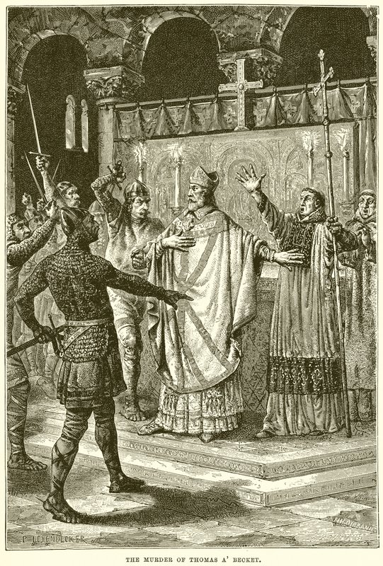 Le meurtre de Thomas Becket - English School
