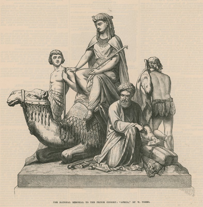 Le mémorial national au Prince Consort : Afrique - English School