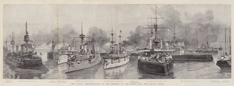 La démonstration navale à l