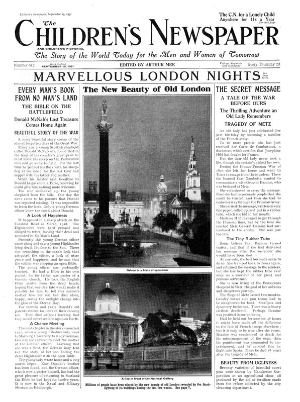 La nouvelle beauté du vieux Londres, de 